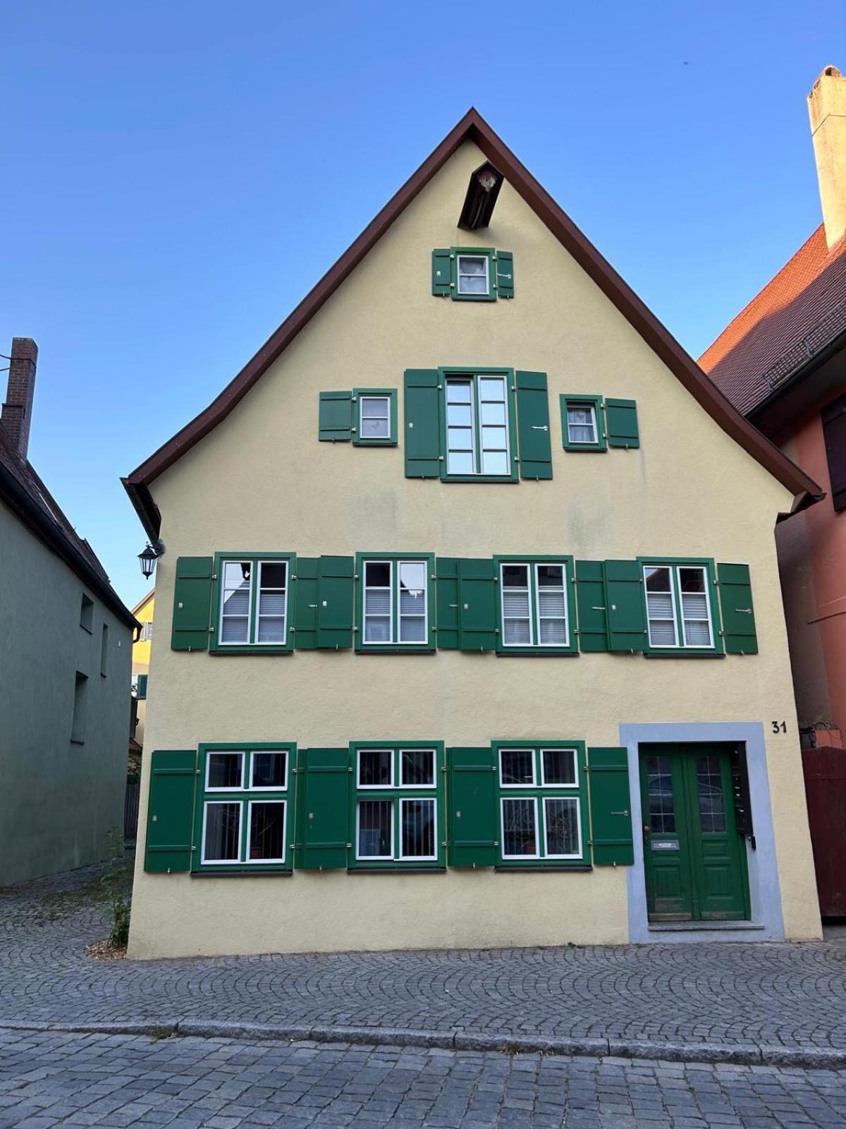 Appartement Dornroeschen à Dinkelsbühl Extérieur photo
